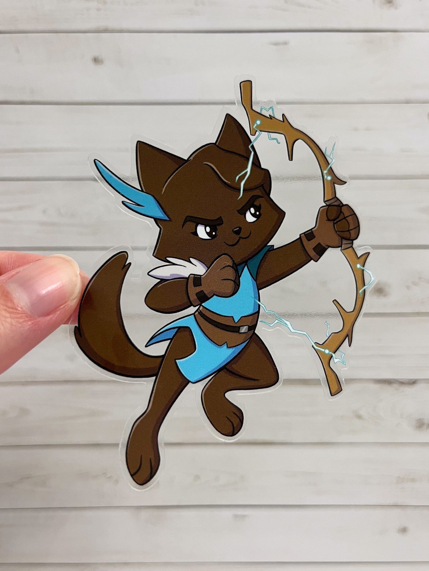 Vox Meowchina: Vex Vinyl Sticker