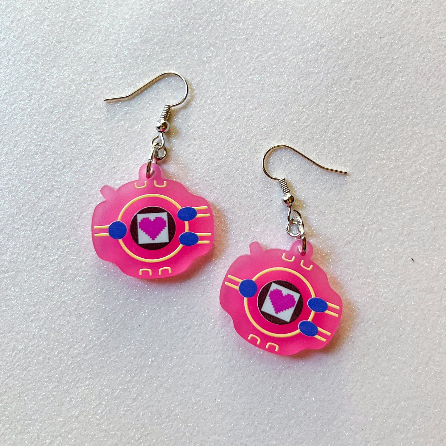 Digi Earrings - Pink