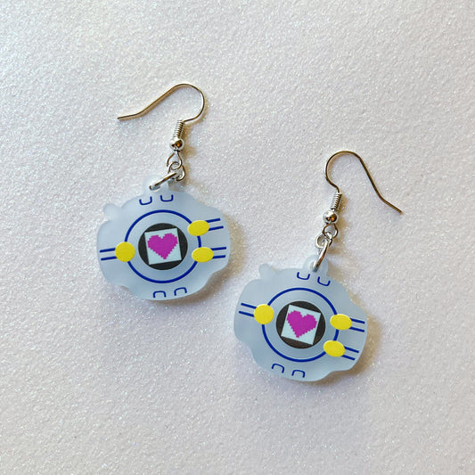 Digi Earrings - Blue