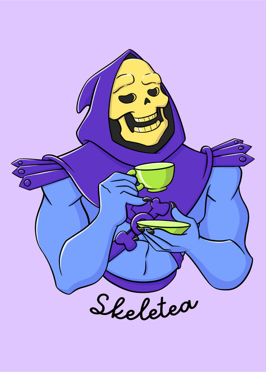 Skeletea - Art Print