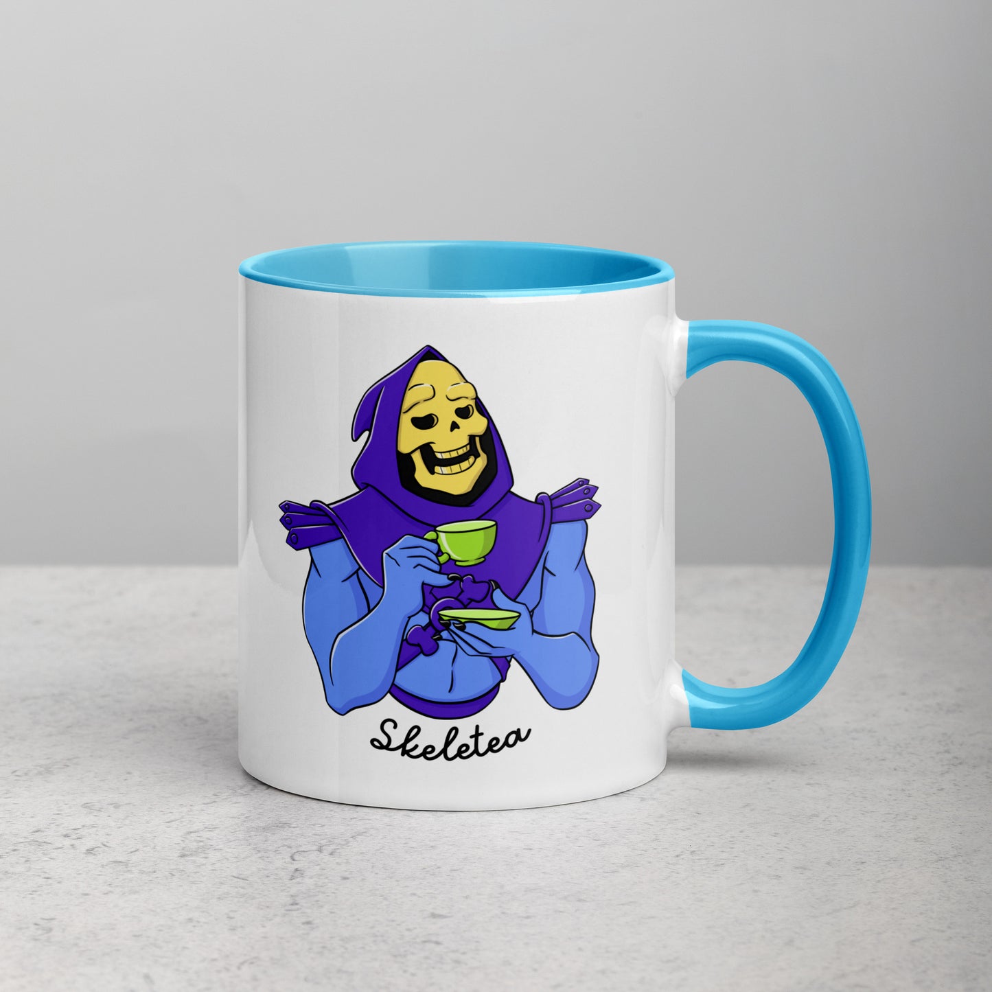 Skeletea Mug with Color Inside