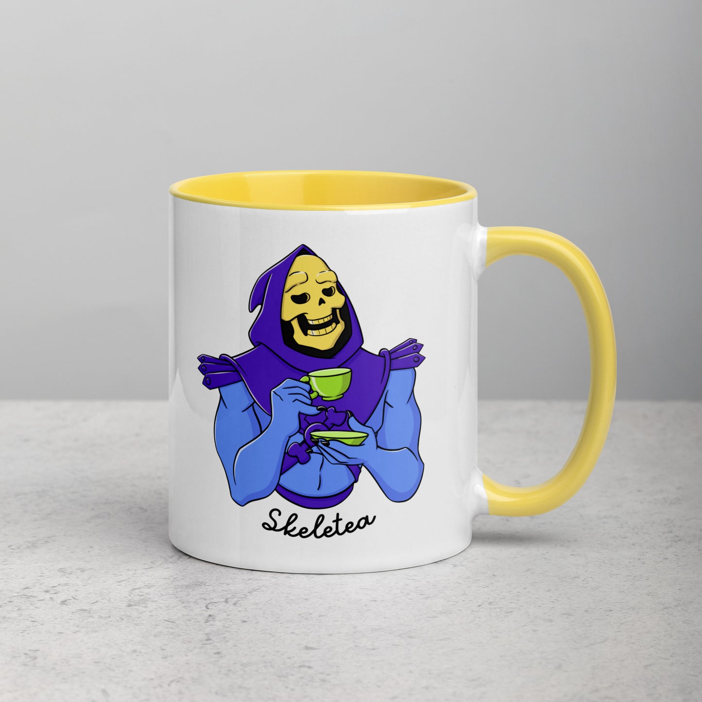 Skeletea Mug with Color Inside