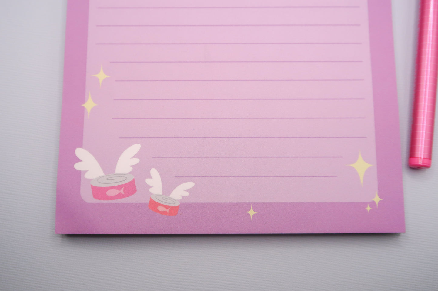 Unicorn Kitty Lined Notepad