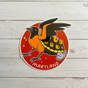 State Griffin: Maryland Vinyl Sticker