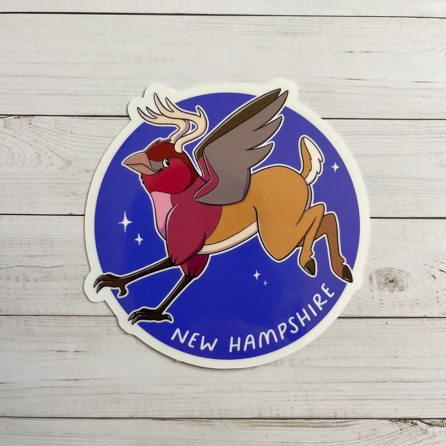 State Griffin: New Hampshire Vinyl Sticker