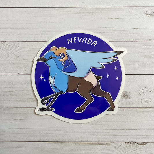 State Griffin: Nevada Vinyl Sticker