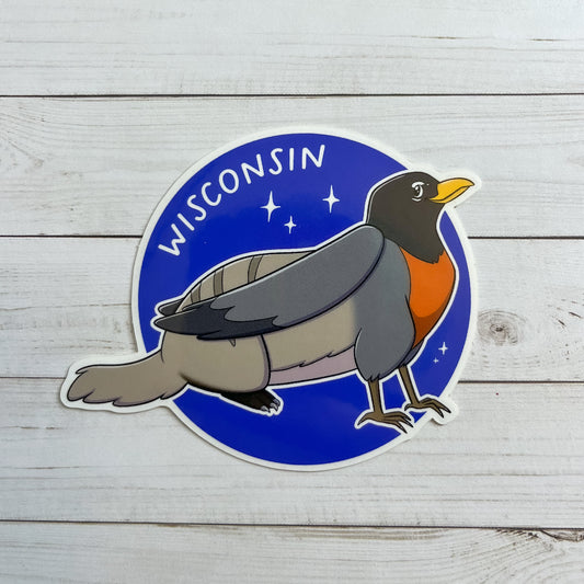 State Griffin: Wisconsin Vinyl Sticker