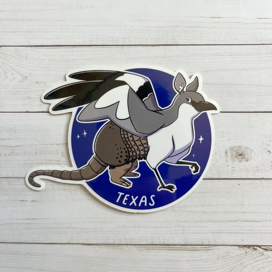 State Griffin: Texas Vinyl Sticker