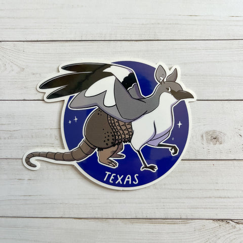 State Griffin: Texas Vinyl Sticker