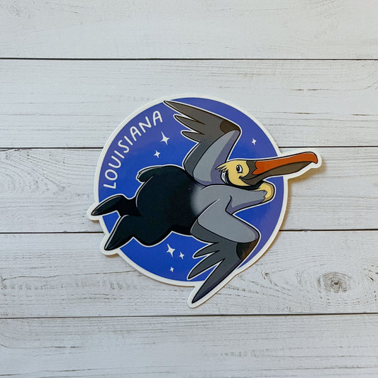 State Griffin: Louisiana Vinyl Sticker