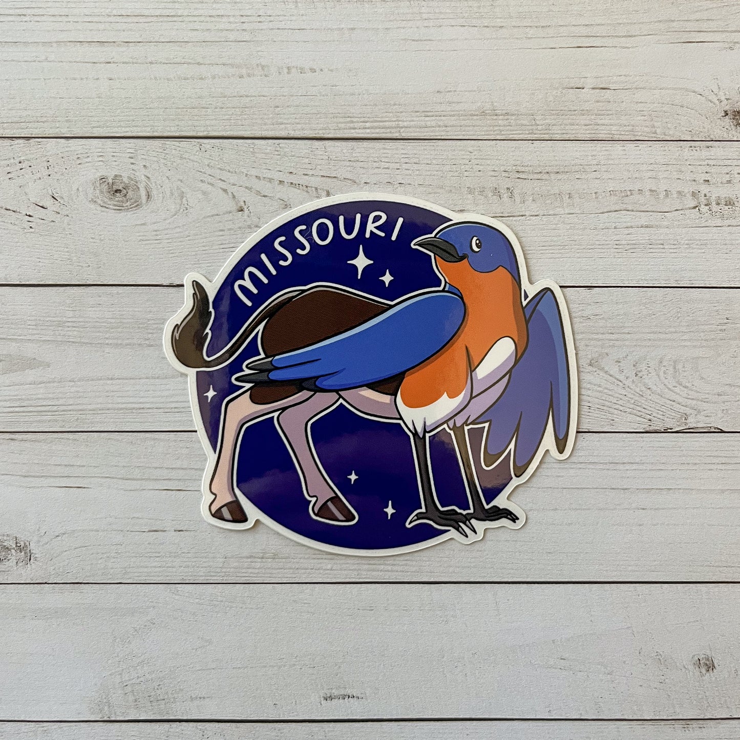 State Griffin: Missouri Vinyl Sticker