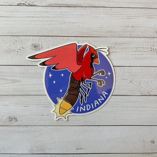 State Griffin: Indiana Vinyl Sticker