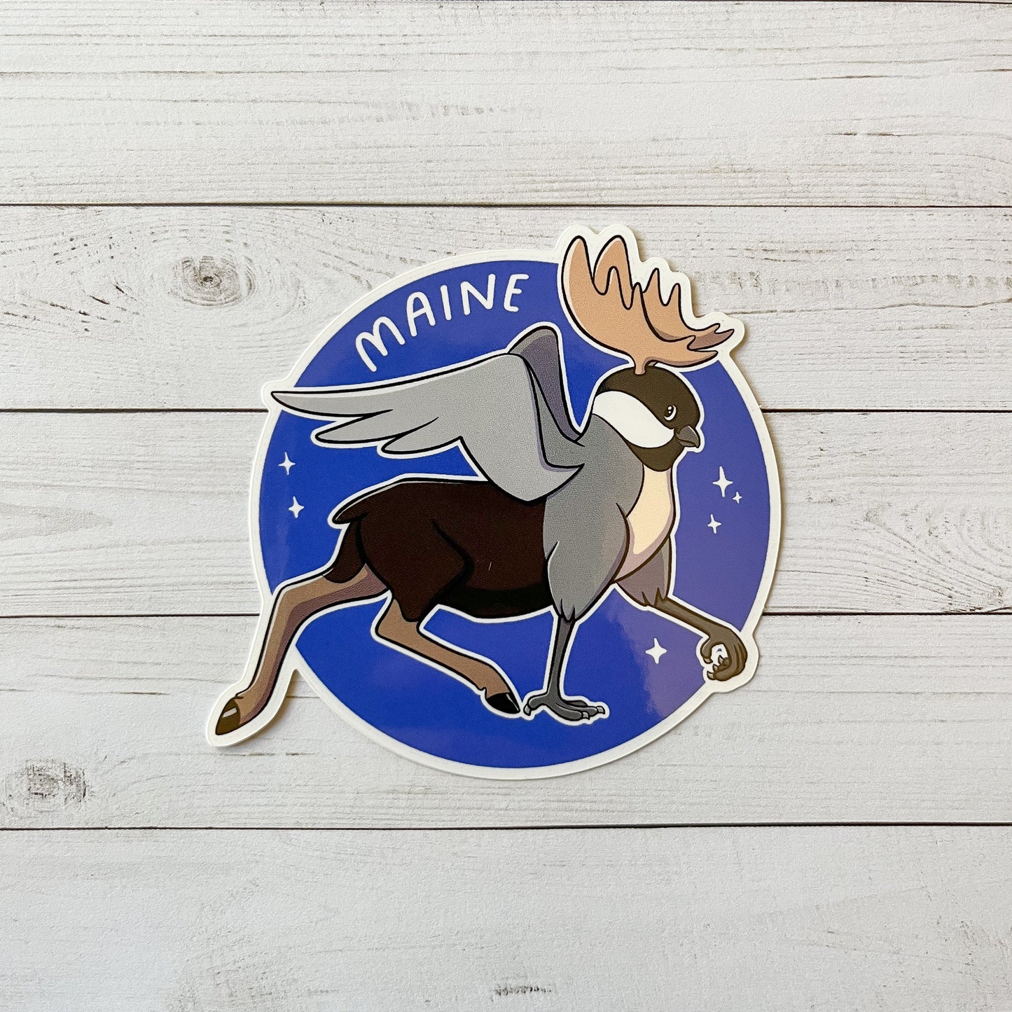 State Griffin: Maine Vinyl Sticker