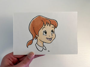 Original Ink Illustration - Penny