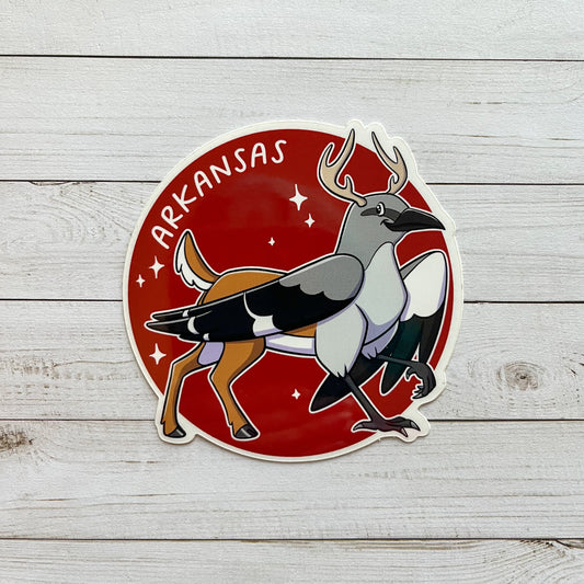 State Griffin: Arkansas Vinyl Sticker