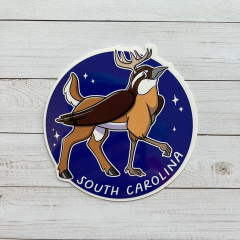State Griffin: South Carolina Vinyl Sticker