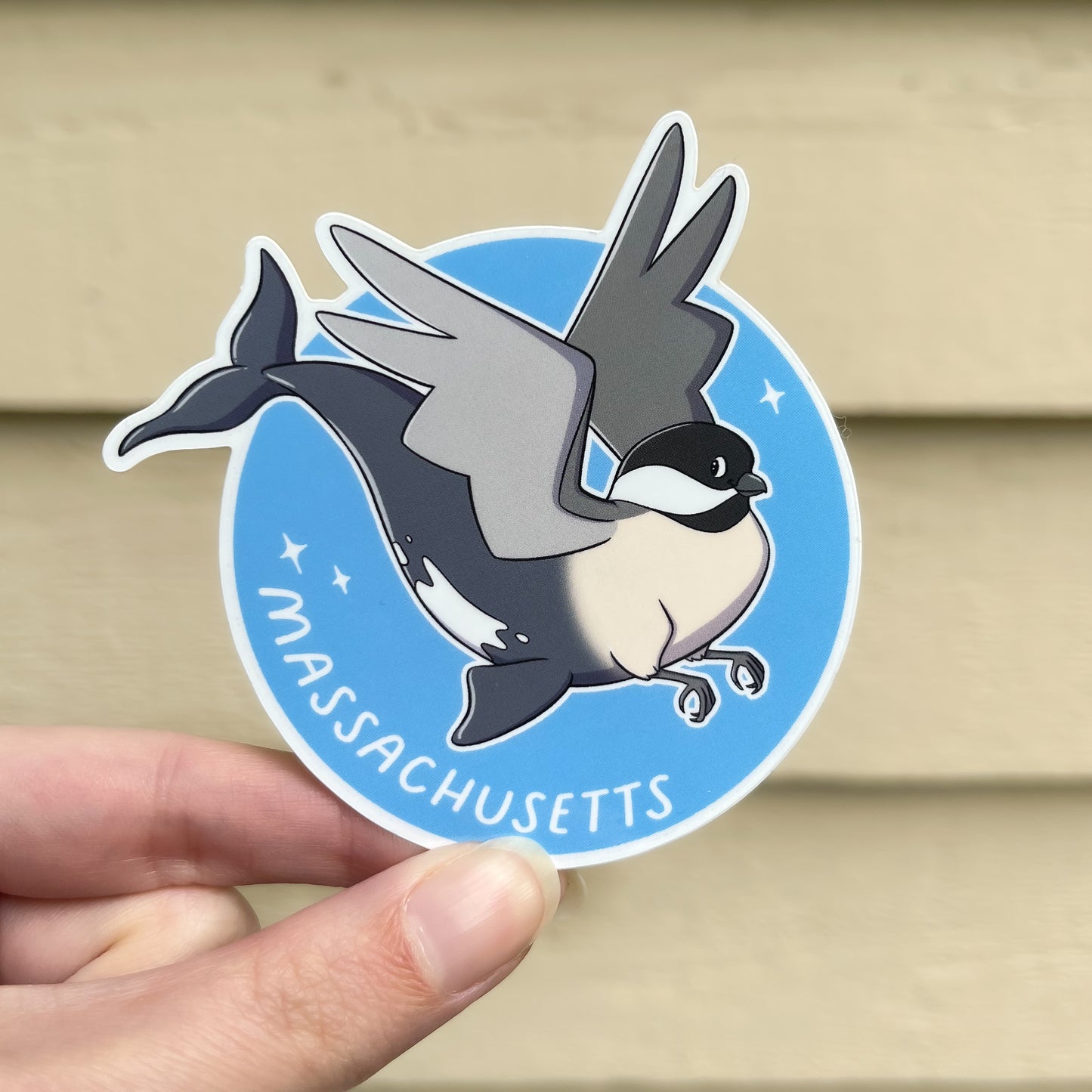 State Griffin: Massachusetts Vinyl Sticker