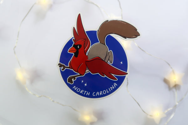 State Griffin: North Carolina Vinyl Sticker