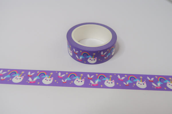 Unicorn Kitty Washi Tape