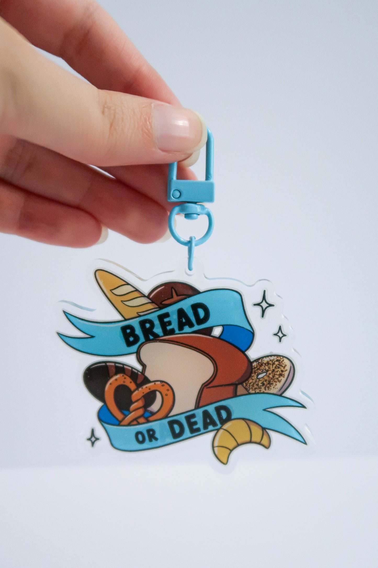 Bread or Dead Keychain