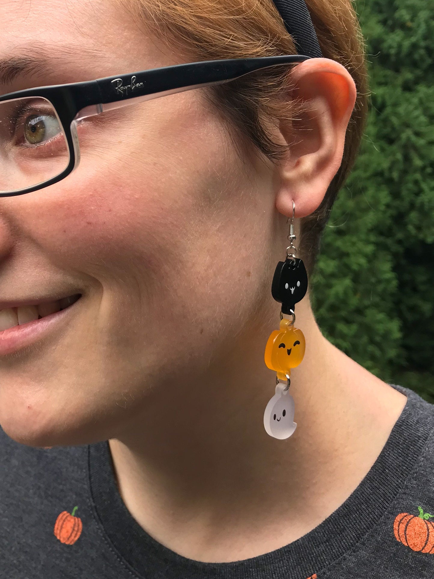 Cute Spooky Trio Halloween Earrings