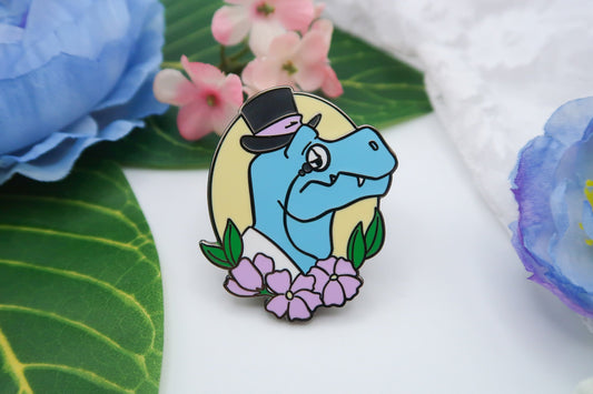 Dapper Dinos - Thaddeus T. Rex Enamel Pin