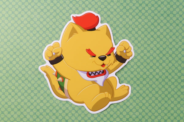 Meow Boss Jr Vinyl Sticker