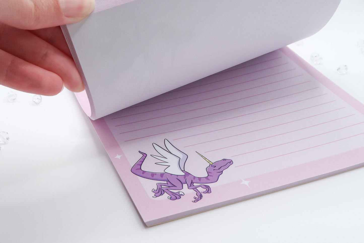 Raptorcorn Lined Notepad