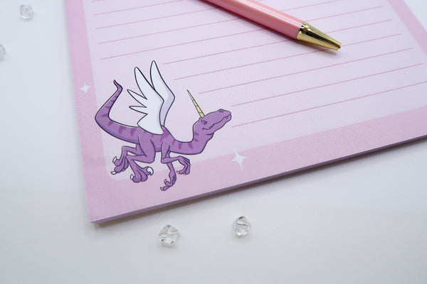Raptorcorn Lined Notepad