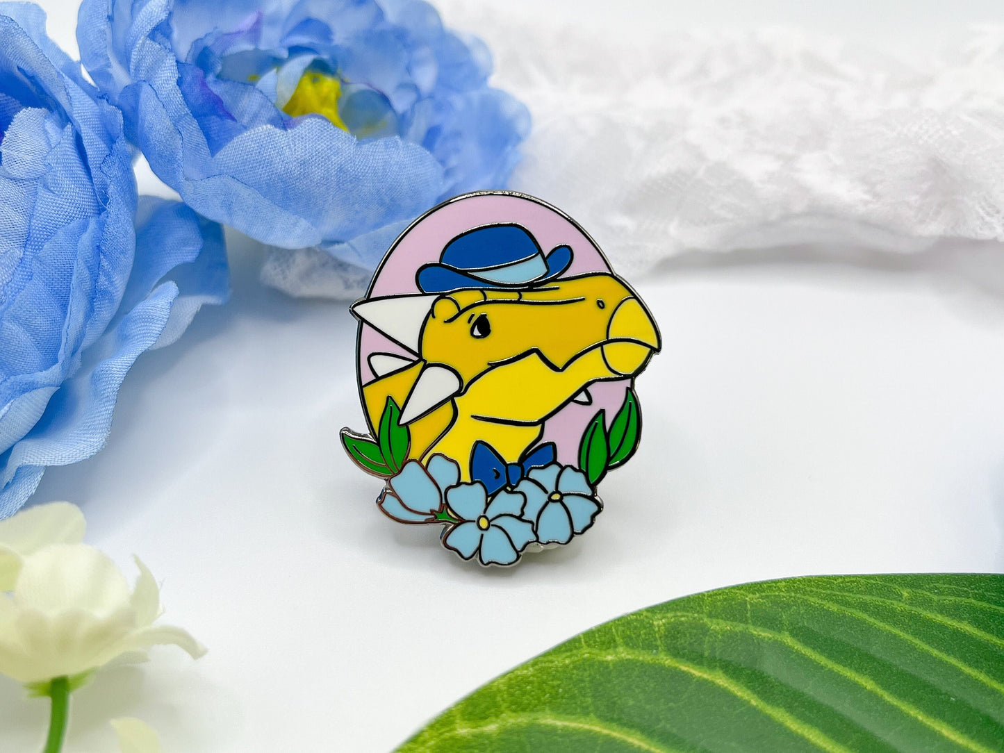 Dapper Dinos - Arthur Ankylosaurus Enamel Pin