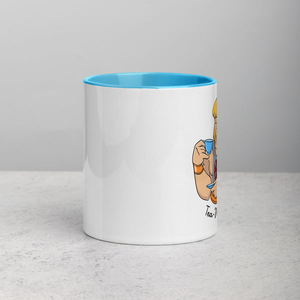 Tea Man Mug with Color Inside